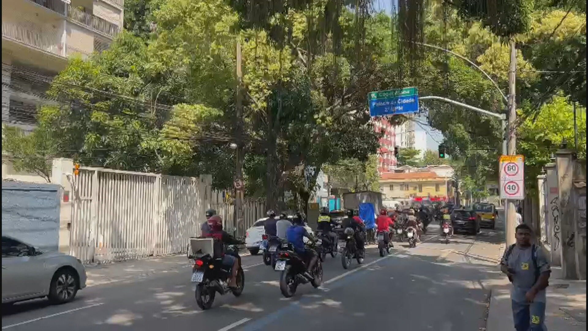 Entregadores de Aplicativo protestam Pelo Segundo Dia Seguido no RJ