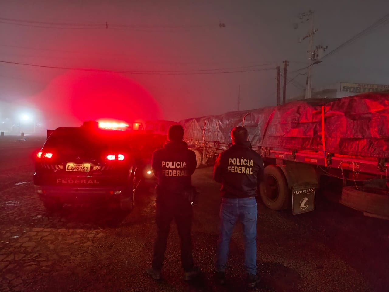 Motorista é preso por contrabando de 20 toneladas de abóbora em SC, diz PF
