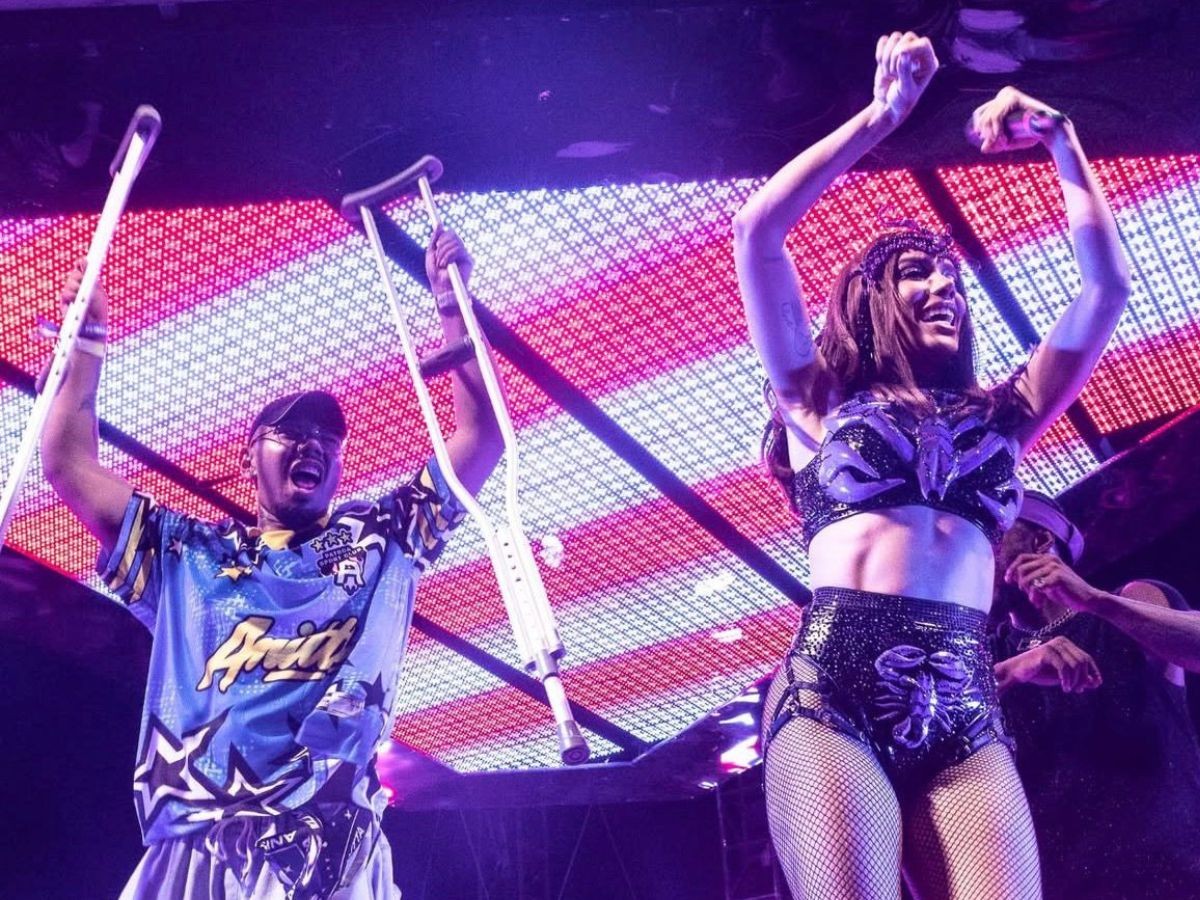 'Conquista de um sonho', diz fã de Anitta que anunciou cura do câncer durante show no interior de SP