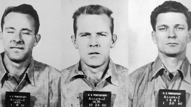 Os prisioneiros que escaparam de Alcatraz com uma colher
