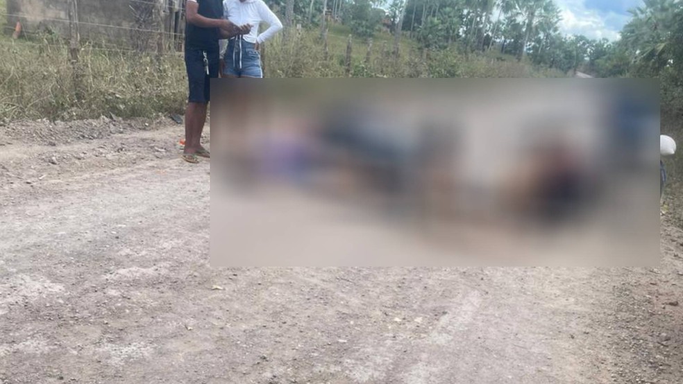 Técnica de enfermagem e bebê de um ano morrem em acidente com motos em Santana do Acaraú (CE) — Foto: Reprodução