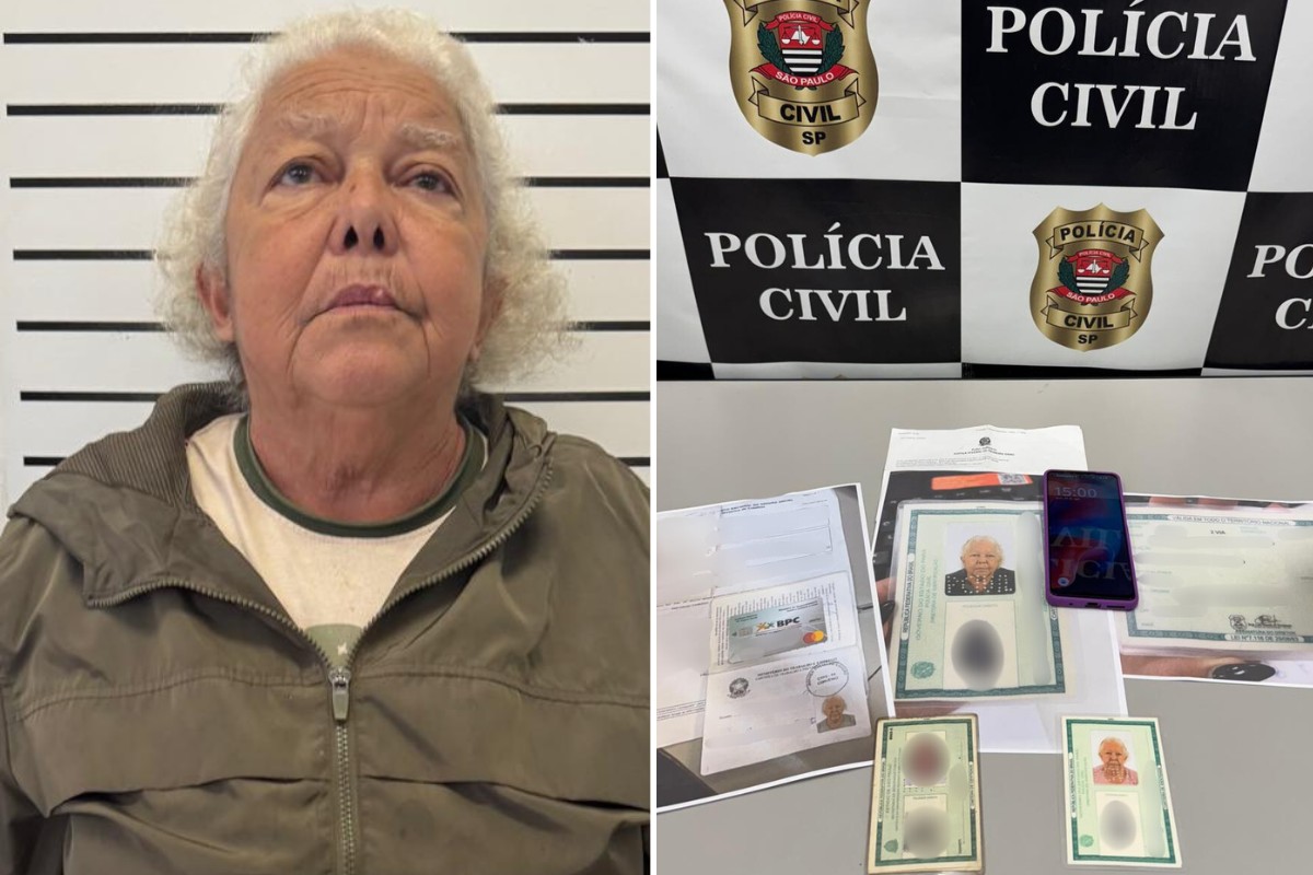 Idosa é presa ao tentar sacar benefício com documento falso em banco no litoral de SP