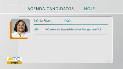 Confira a agenda dos candidatos à Prefeitura de Palmas desta quinta-feira (12)