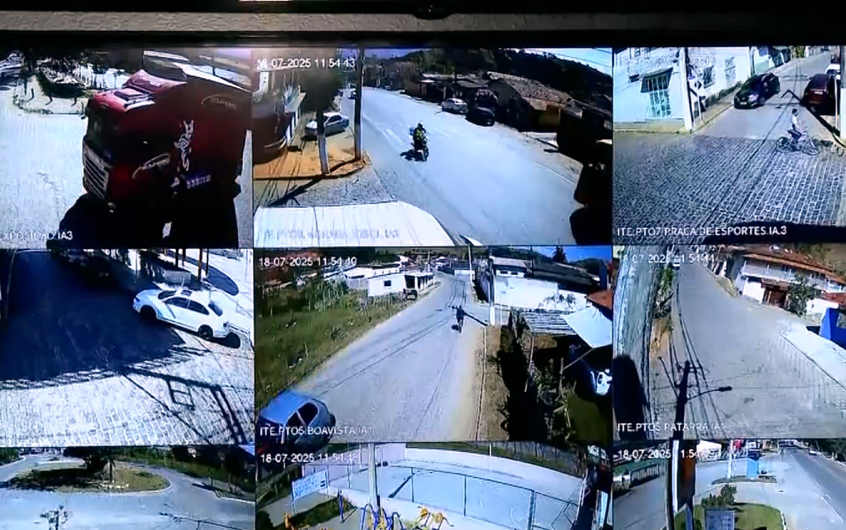Com 736 câmeras, Varginha reforça policiamento nas rodovias em parceria com a Polícia Rodoviária Federal