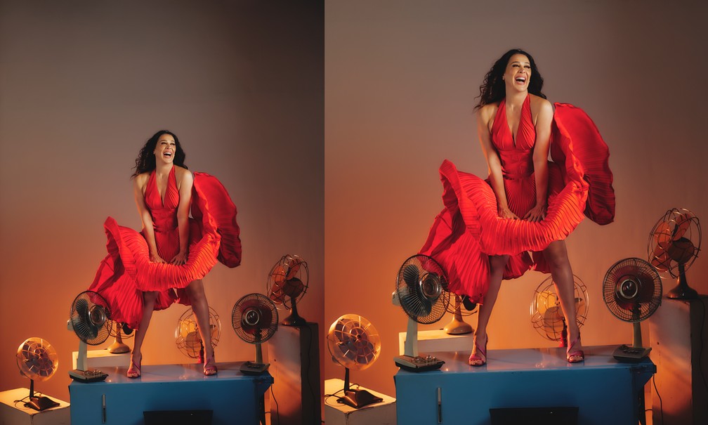 Claudia Raia em "Cenas da Menopausa" — Foto: Divulgação