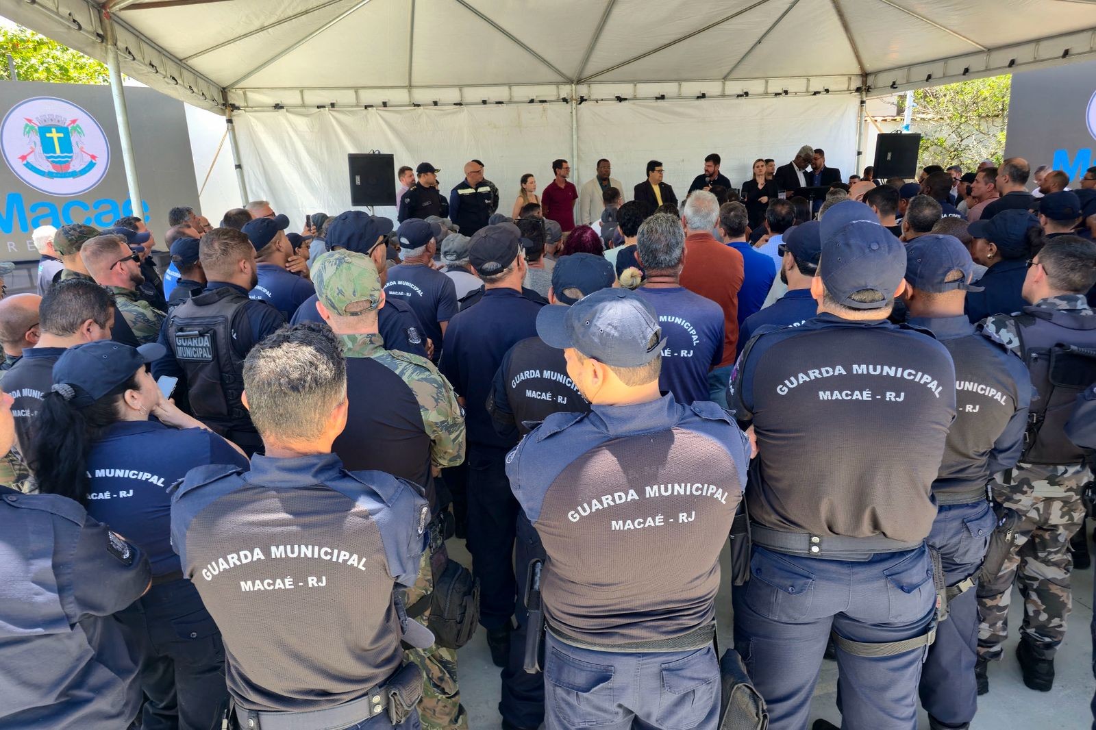 Macaé inicia processo de armamento da Guarda Municipal e anuncia novos investimentos nos 78 anos da corporação