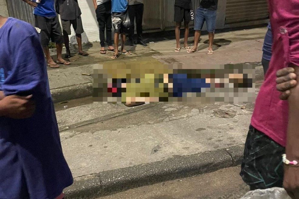 Erick Santos de Mello foi baleado por um motociclista e morreu em Guarujá (SP) — Foto: Reprodução