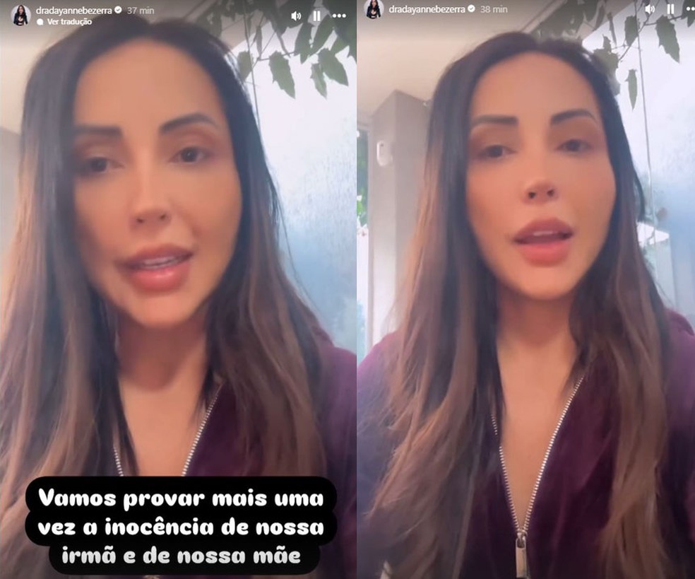Dayanne Bezerra, irmã de Deolane Bezerra — Foto: Reprodução/Instagram