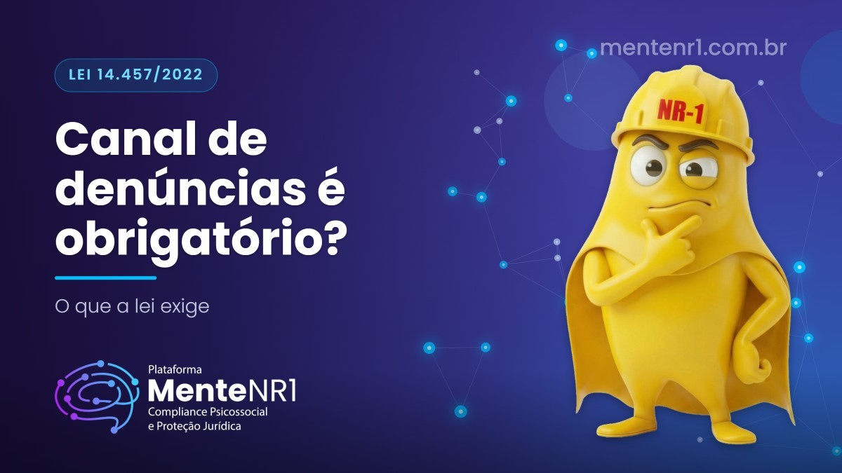 Canal de denúncias é obrigatório? O que diz a Lei 14.457