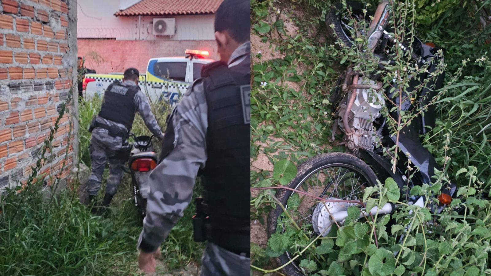 Casal é preso após se passar por familiares de jovem que sofreu acidente para roubar moto no Piauí