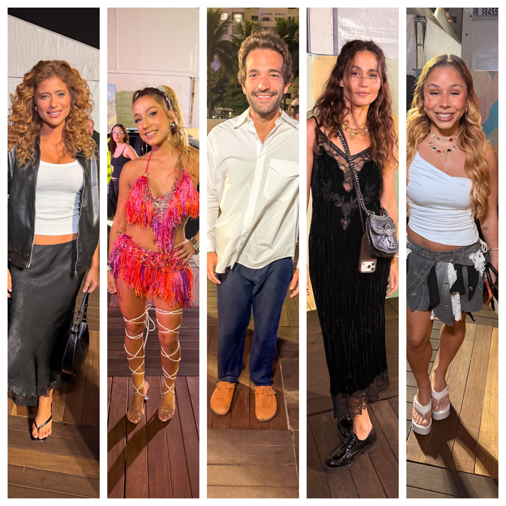 Famosos começam a chegar a camarotes para show de Shakira no Rio