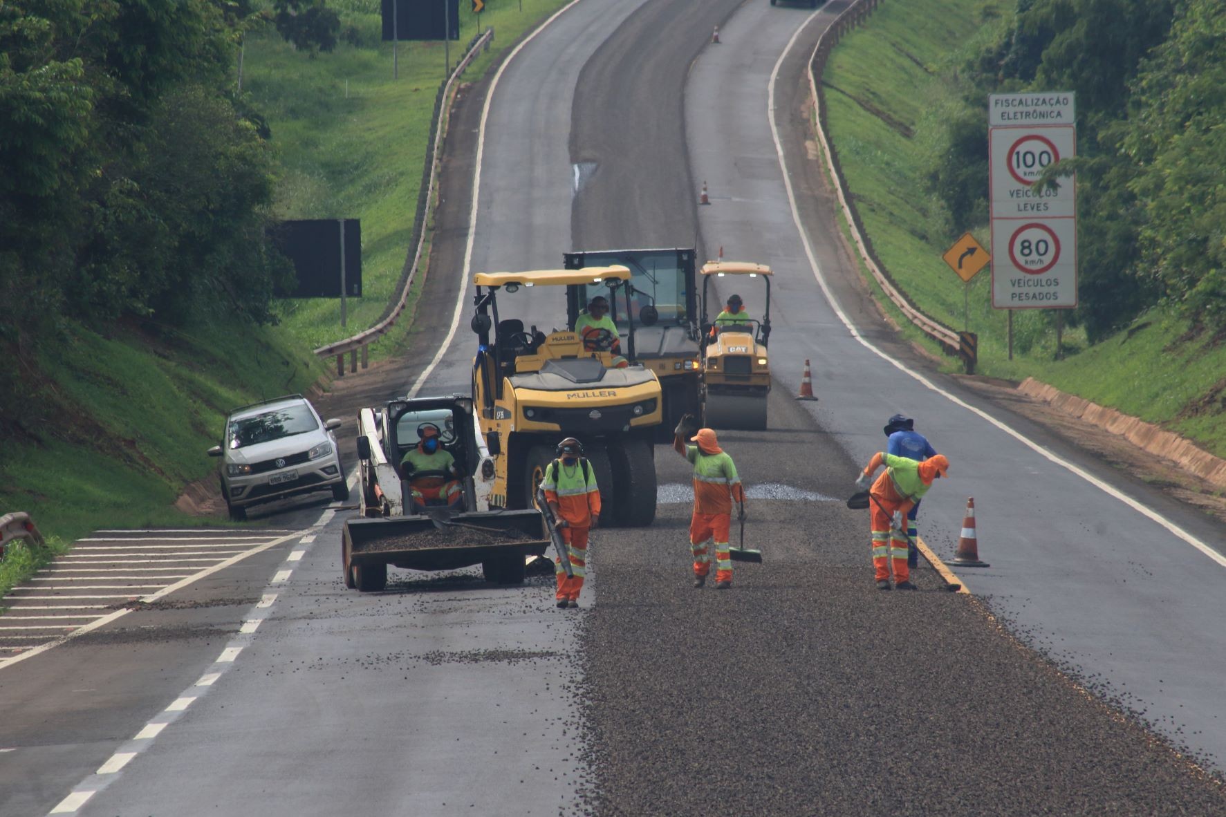 BR-163 tem 27 interdições para obras em MS; veja quais são os trechos