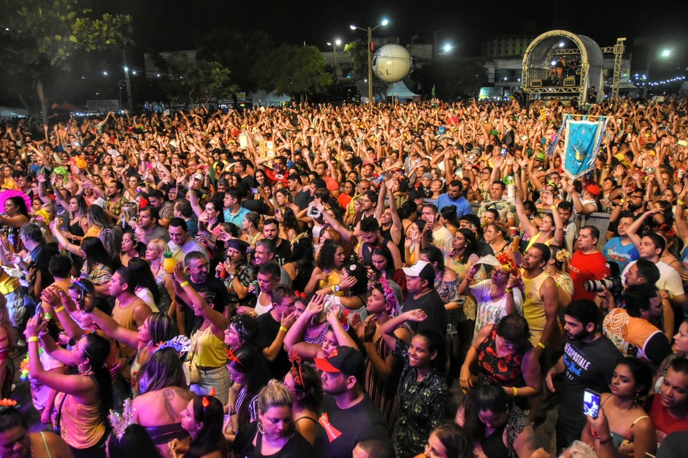Carnaval em Ponta Negra em Natal (Arquivo) — Foto: Joana Lima/Prefeitura de Natal