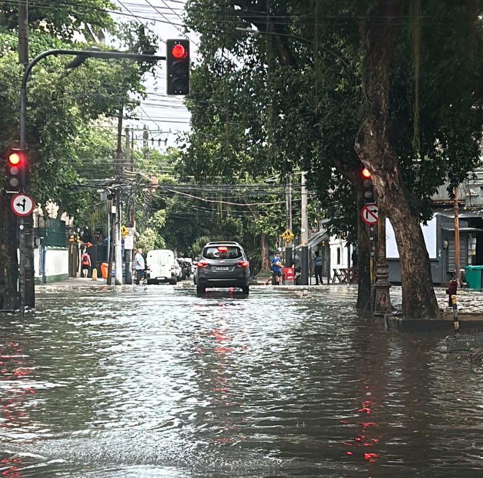 Chuva no Rio — Foto: Pedro Henrique Carvalho/Arquivo pessoal