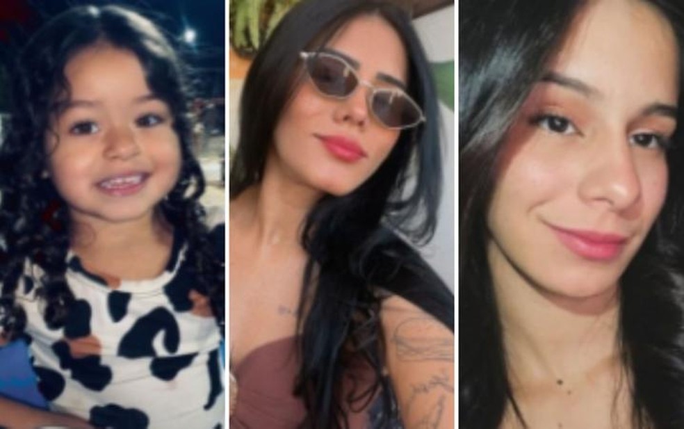 Anna Elena Ferreira M. de Almeida, Sarah Eduarda Ferreira e Izadora Rhasnna Souza Rodrigues — Foto: Reprodução/Instagram da Prefeitura Municipal de Alvorada do Norte