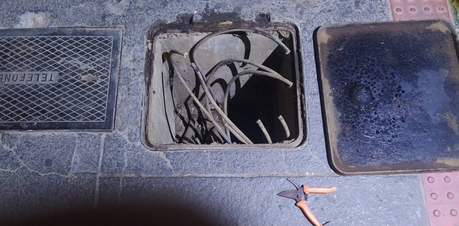 Homem é preso quando cortava fiação de energia nas proximidades de faculdade em Curvelo