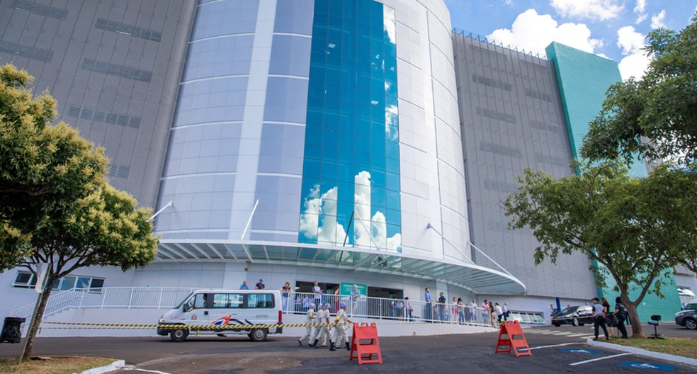 Hospital das Clínicas da Unesp de Botucatu (SP) — Foto: Reprodução/Unesp