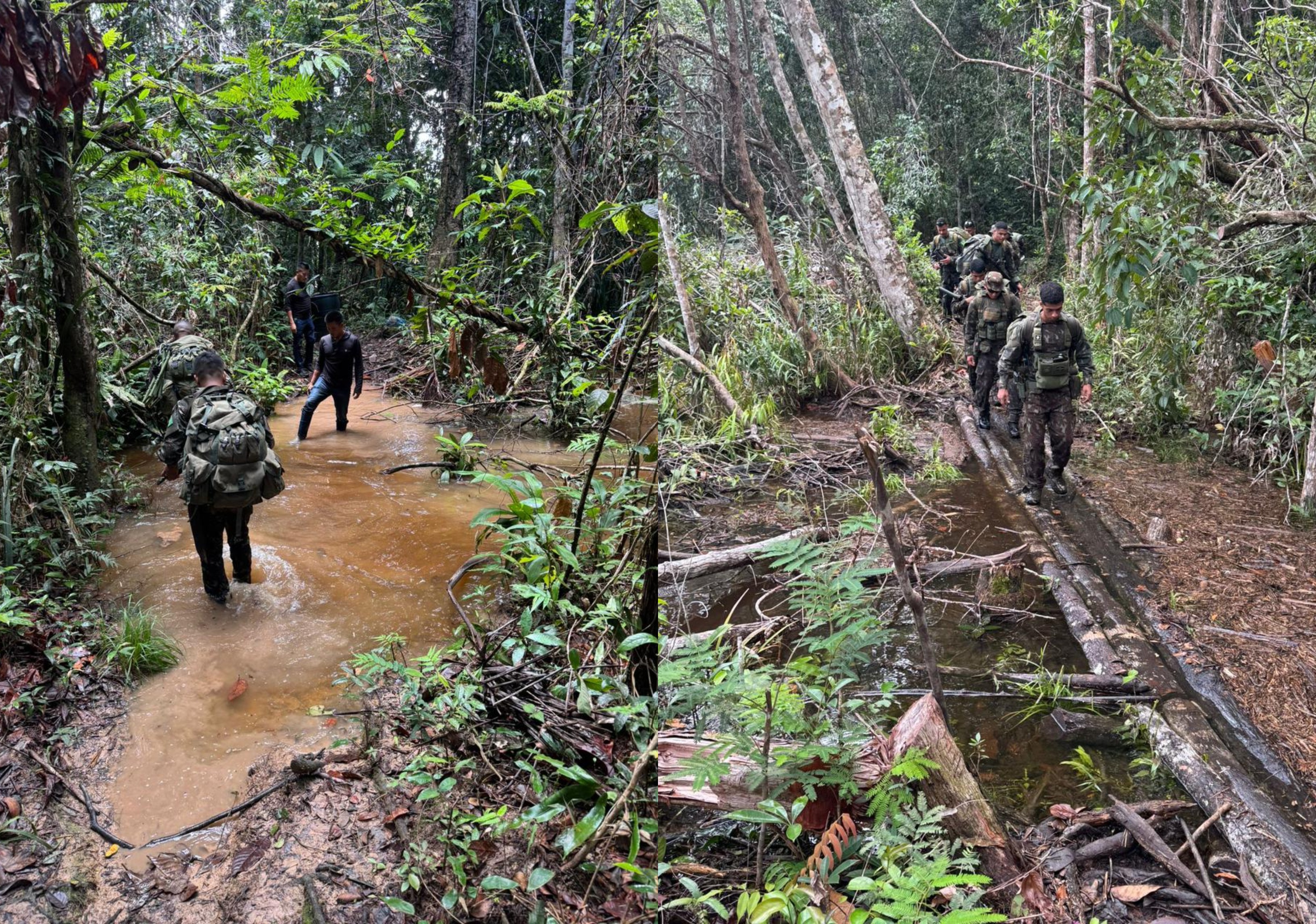 Exército refaz expedição histórica por rios e floresta até o Monte Caburaí, ponto mais ao Norte do Brasil