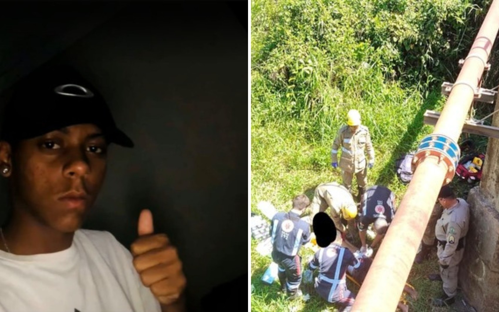 Adolescente que foi derrubado de moto por viatura da PM durante perseguição morre em hospital