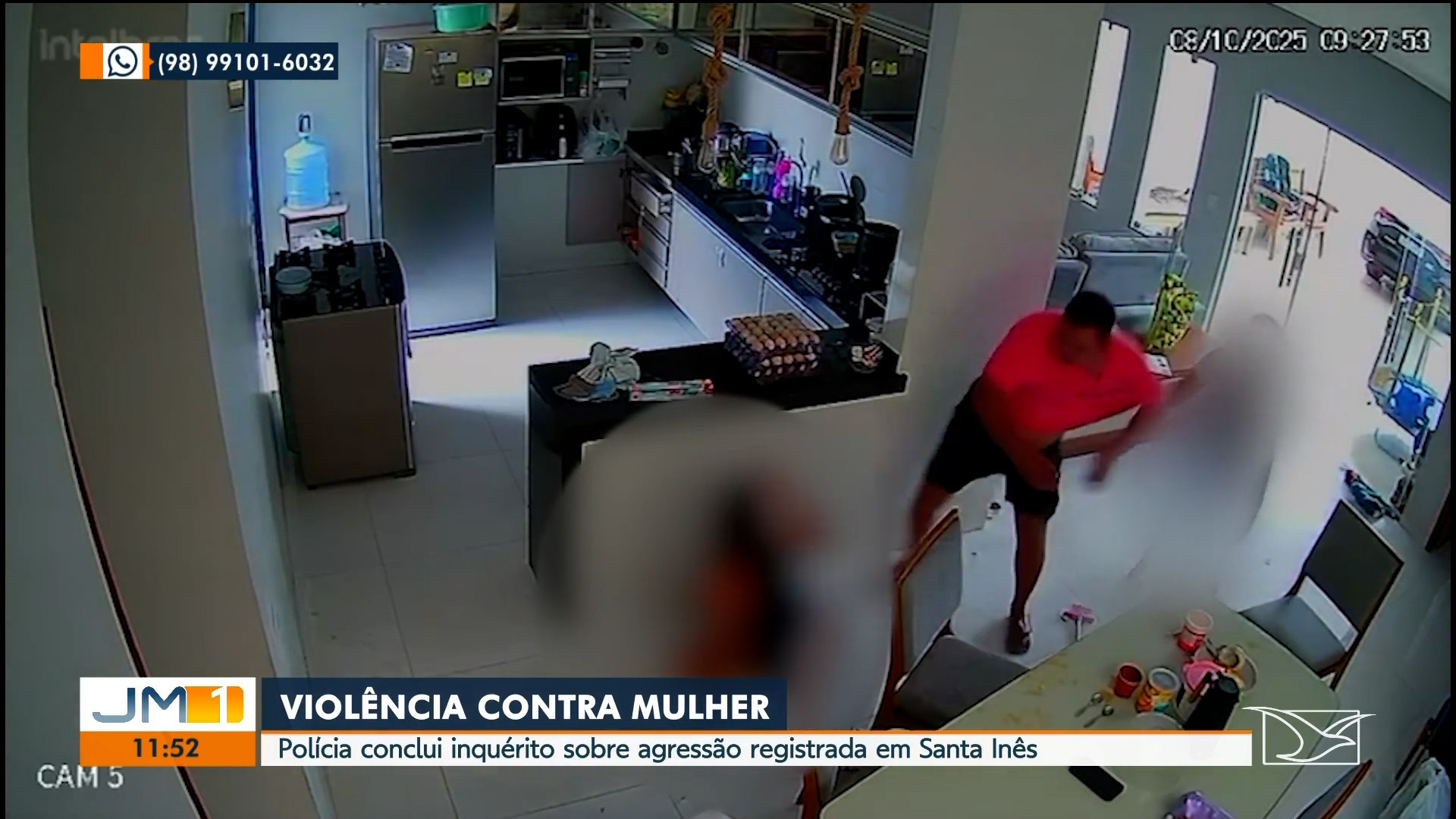 VÍDEO: Engenheiro é investigado por espancar companheira; polícia conclui caso no MA