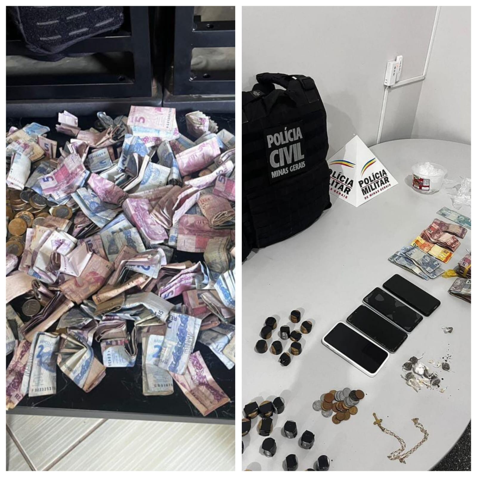 Seis mandados de busca são cumpridos em operação de combate ao tráfico de drogas, em Rio Pardo de Minas