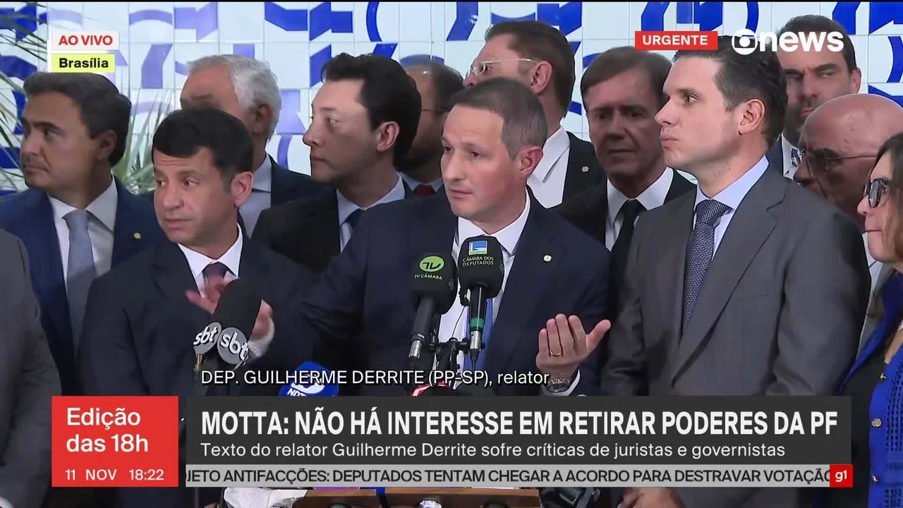 Relator apresenta novo texto antifacção sem alterar Lei Antiterrorismo nem atribuições da Polícia Federal