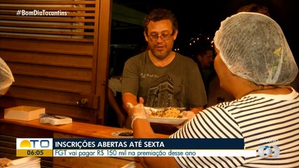 Inscrições para o Festival Gastronômico de Taquaruçu terminam nesta sexta-feira (28)