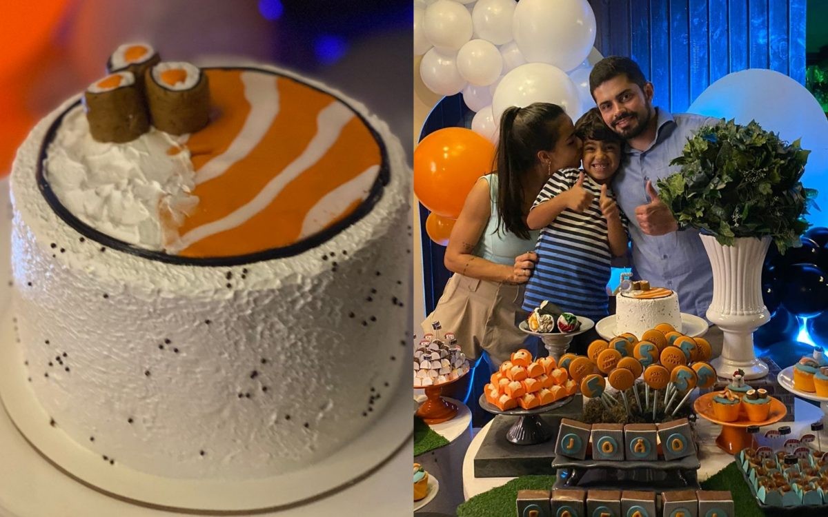 Apaixonado por peixe cru, menino tem festa de aniversário com tema de  comida japonesa | Mato Grosso do Sul | G1
