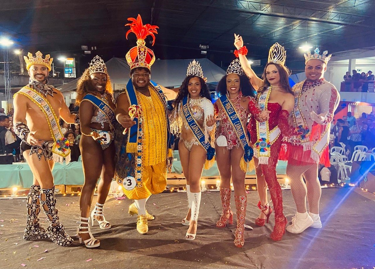 Conheça corte carnavalesca de 2026 eleita em Juiz de Fora 