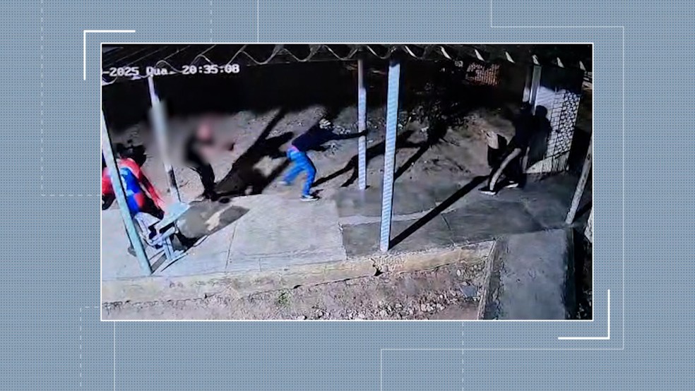 Aluno tenta roubar vigilante de escola e acaba sendo baleado, em Campina Grande — Foto: Reprodução/TV Paraíba