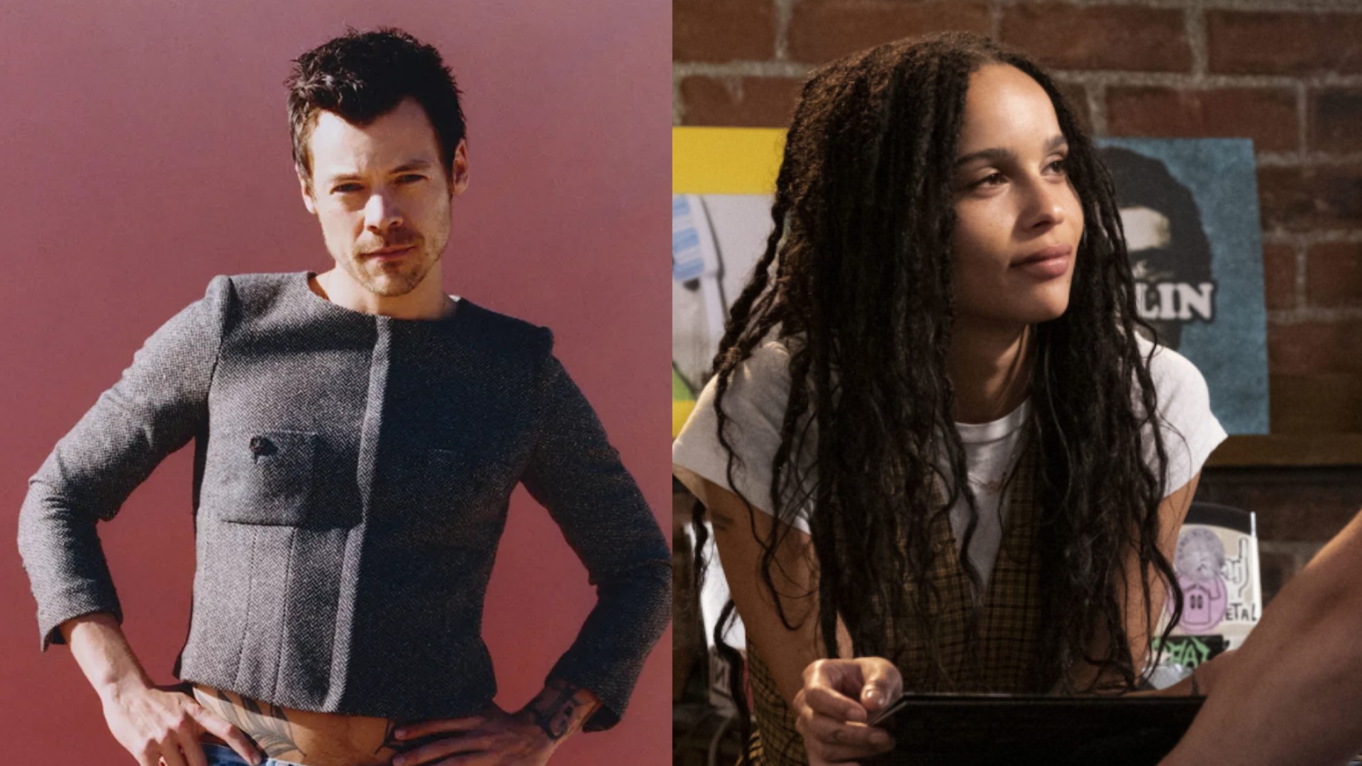 Harry Styles e Zoë Kravitz estão noivos, diz revista 