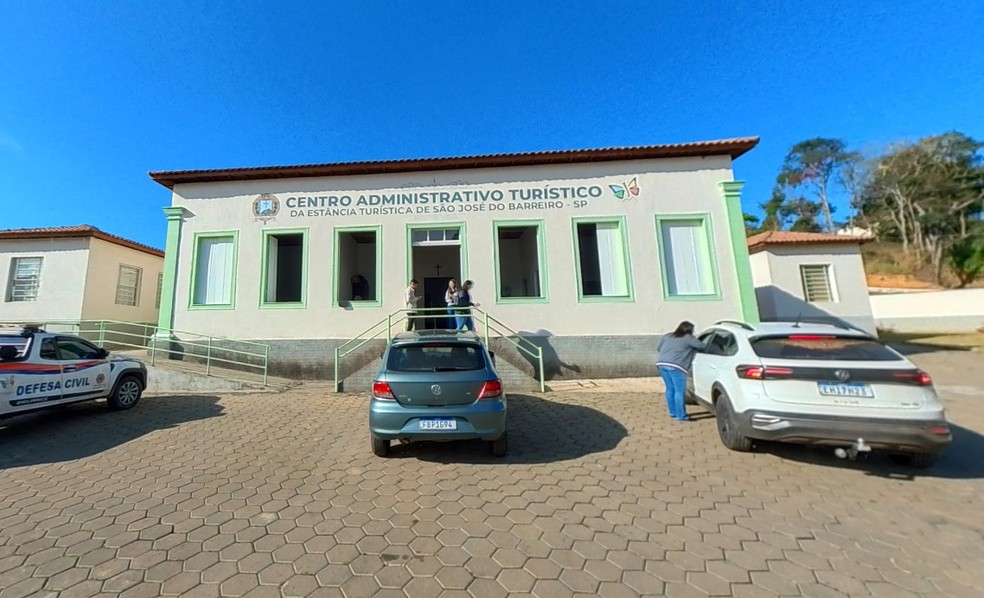 Prefeitura de São José do Barreiro (SP) — Foto: Reprodução/Google Street View