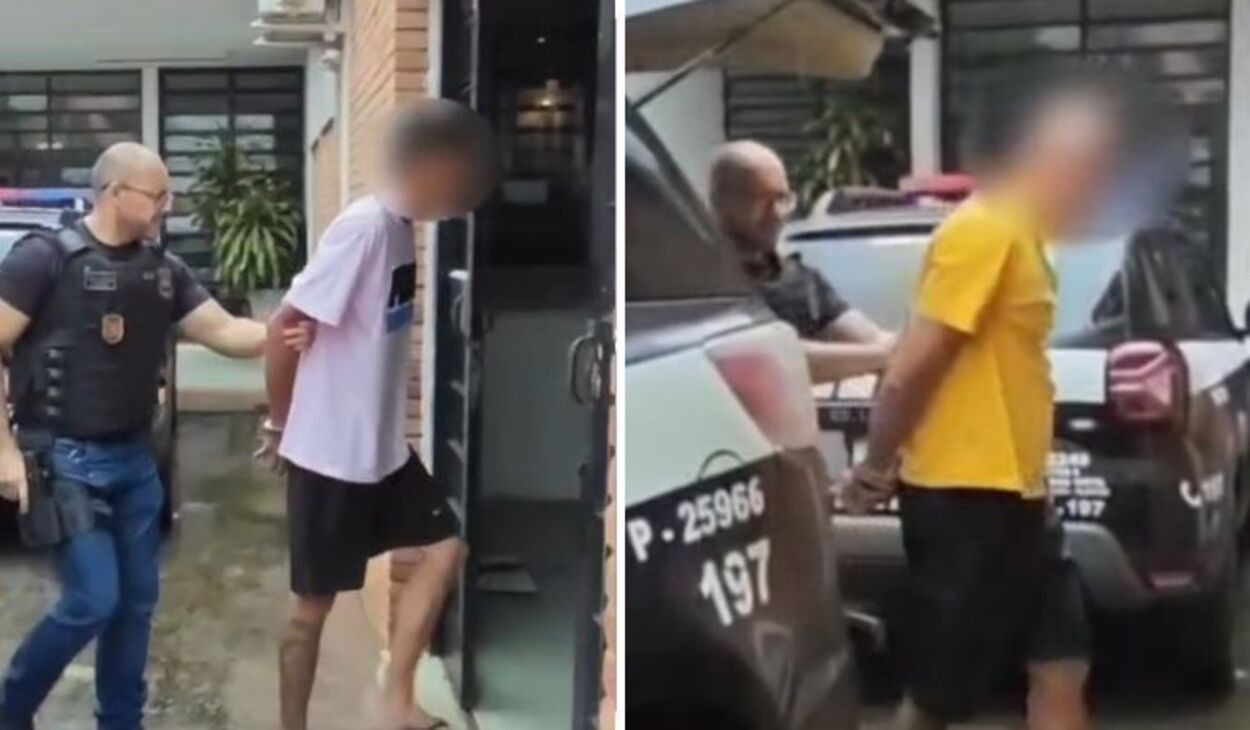 Irmãos são presos no interior de SP; um deles era procurado por roubo pela Justiça
