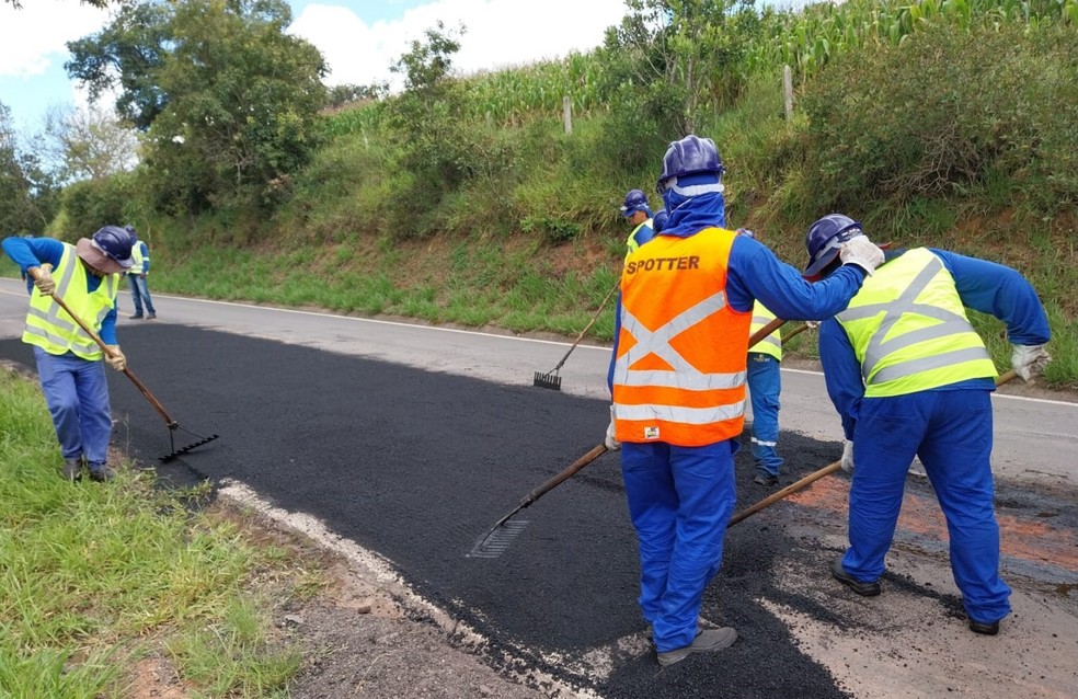 Rodovias terão bloqueios temporários para obras no Sul de Minas; veja pontos de interdições — Foto: EPR Sul de Minas