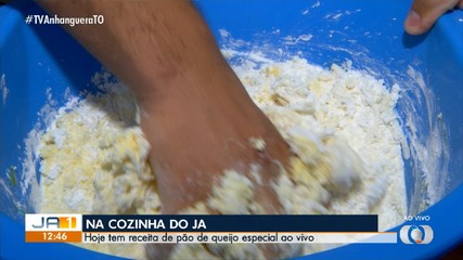 Saiba como preparar uma massa de pão de queijo na Cozinha do JA1