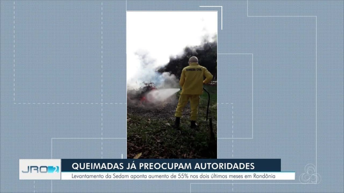 Rondônia registra 610 focos de calor em junho, aponta Sedam | Rondônia | G1