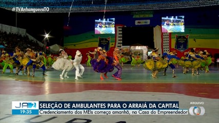 Seleção de ambulantes para o Arraiá da Capital começa nesta quinta-feira (12)