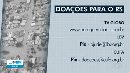 Saiba como doar e ajudar o Rio Grande do Sul