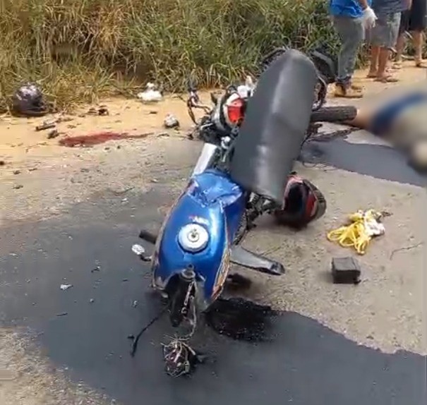 Acidente entre motos mata jovem e deixa duas pessoas gravemente feridas na LMG-760, em Marliéria