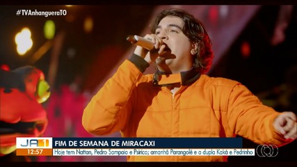 Pedro Sampaio, Nattan e Psirico se apresentam neste sábado (13) no Miracaxi 2024