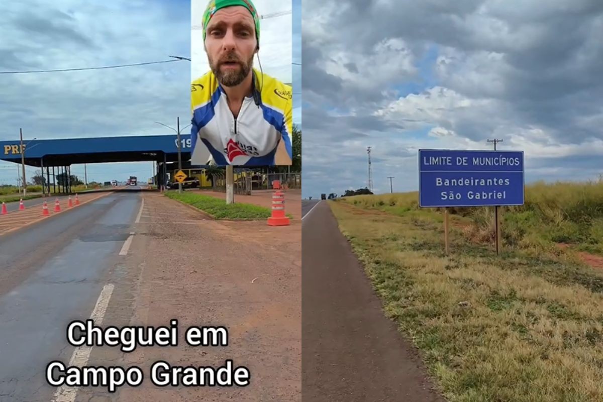 Do Leste Europeu ao Brasil: bielorrusso percorre 27 mil km de bicicleta em jornada pelas estradas brasileiras