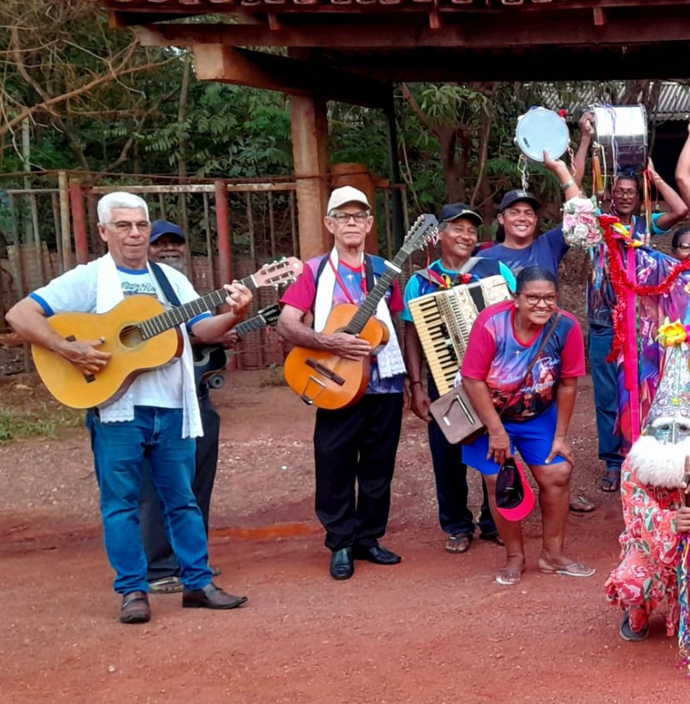 O grupo ‘Os Cuiabanos’ — Foto: Reprodução