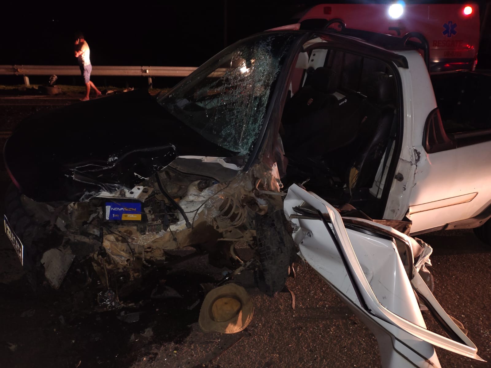 Motorista bêbado invade pista contrária e causa acidente em Itatiba