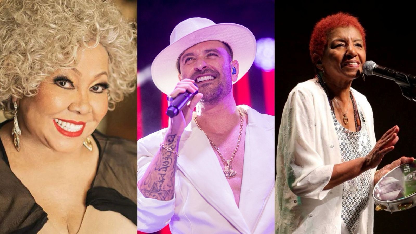 Alcione, Diogo Nogueira, Leci Brandão, Wesley Safadão, Vintage Culture e Doozie agitam fim de semana no DF