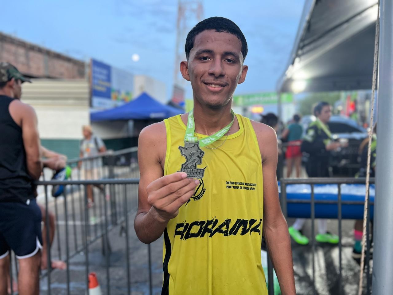 Campeão da Corrida Phelippe Daou em RR é adolescente e treina há menos de um ano: 'A tendência é só evoluir'