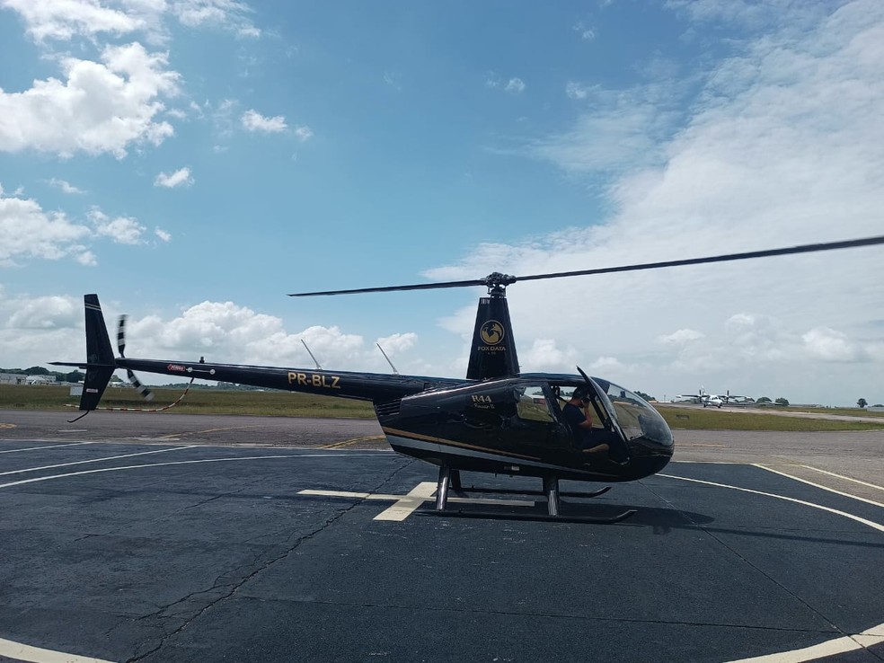Helicóptero desaparecido no Pará — Foto: Reprodução/Polícia Civil