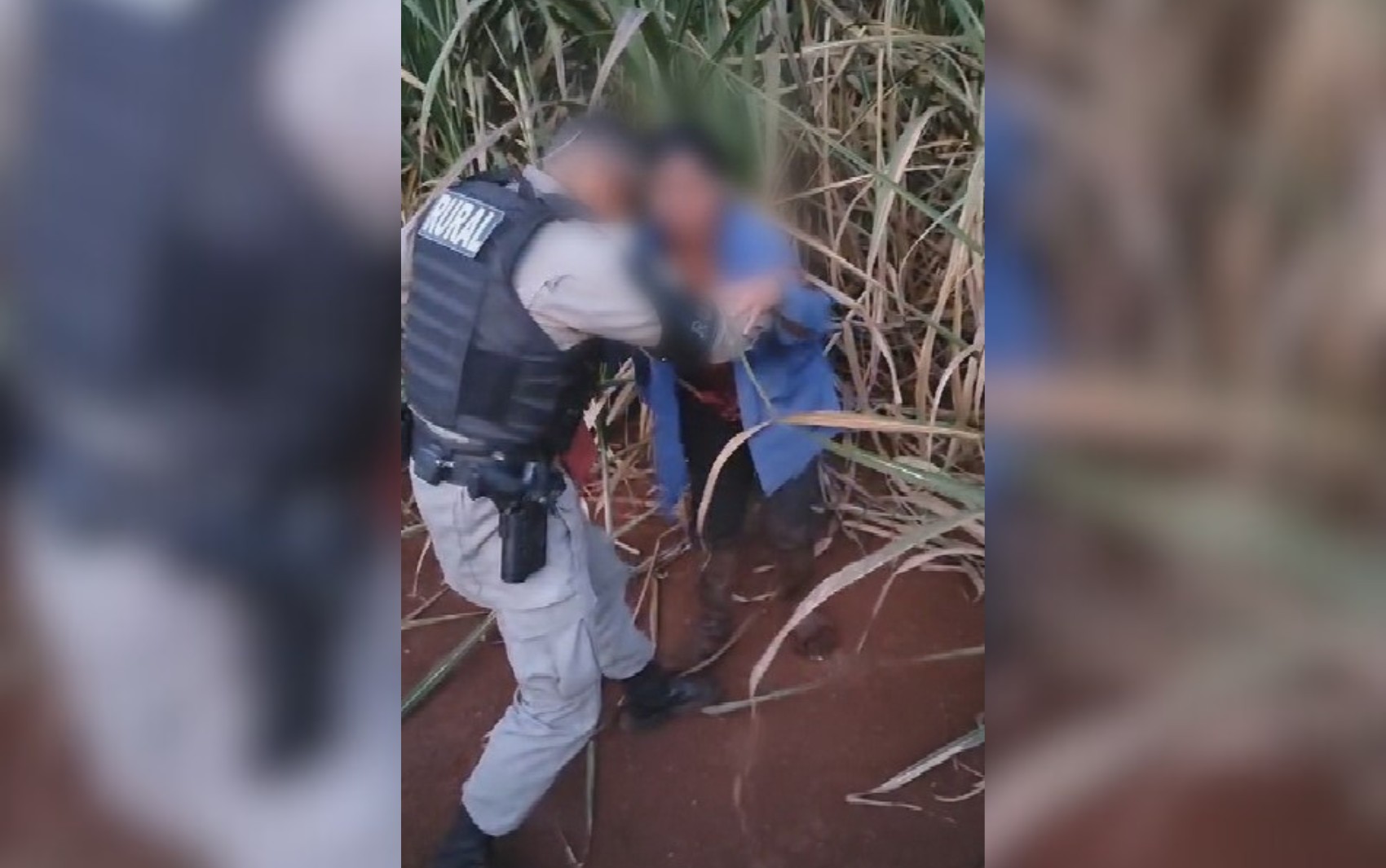 VÍDEO: Homem sequestra a ex-mulher e a mantém presa com corda em canavial por 3 dias, diz polícia 