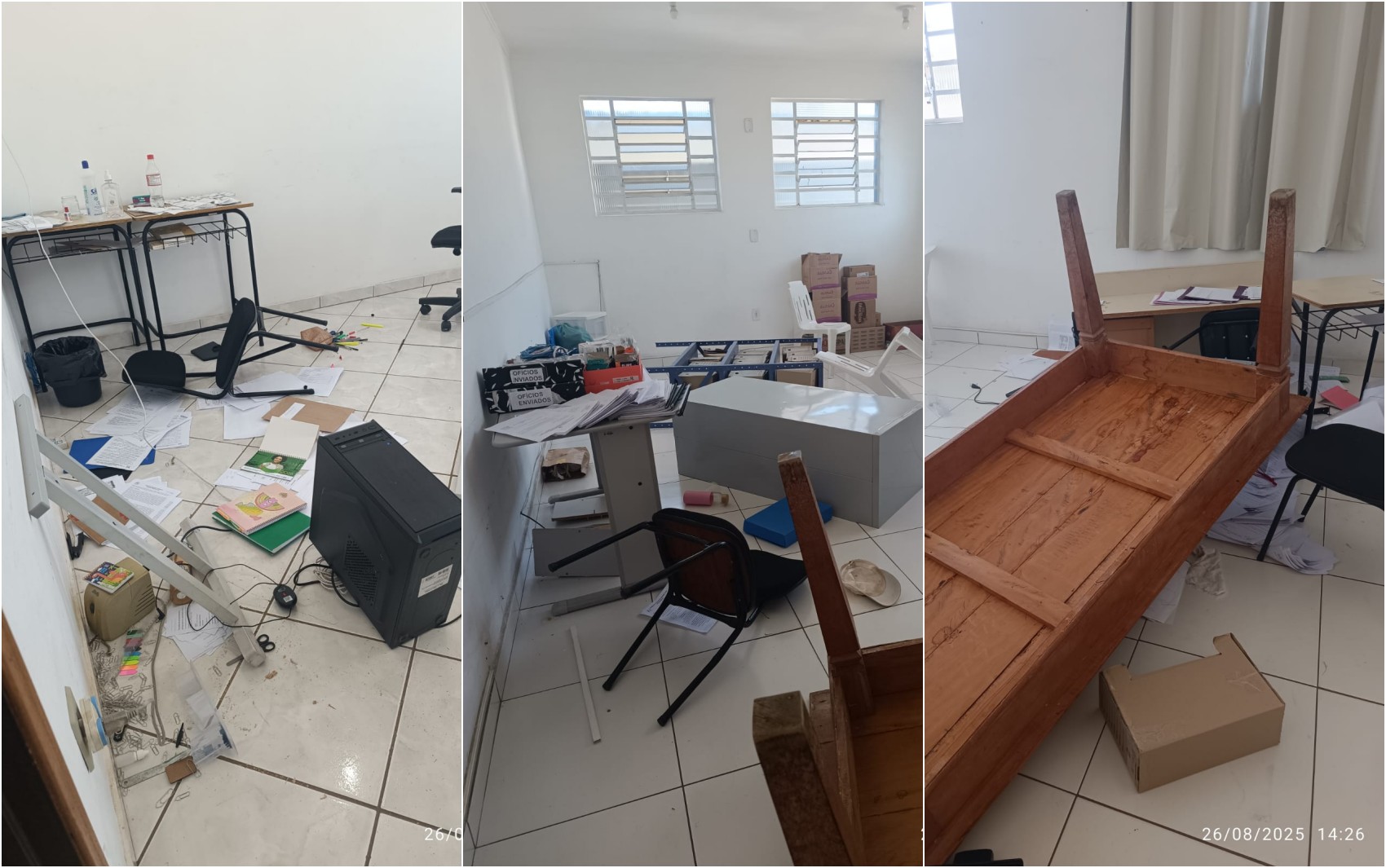 Unidade do CRAS é fechada após homem quebrar objetos e ameaçar funcionárias em Passos, MG
