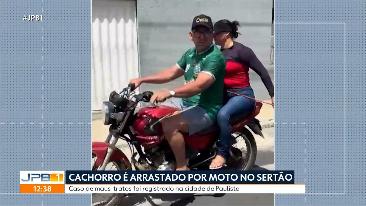Polícia Civil investiga maus-tratos contra cachorro arrastado por moto na Paraíba