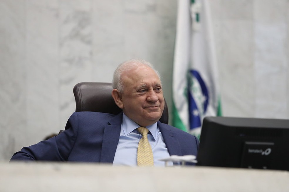 Ademar Traiano (PSD) estava na presidência da Alep desde 2015 — Foto: Orlando Kissner/Alep